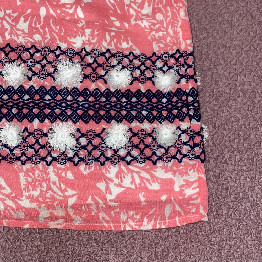 Vineyard Vines Pink and Navy Dress - Picture 2 of 4